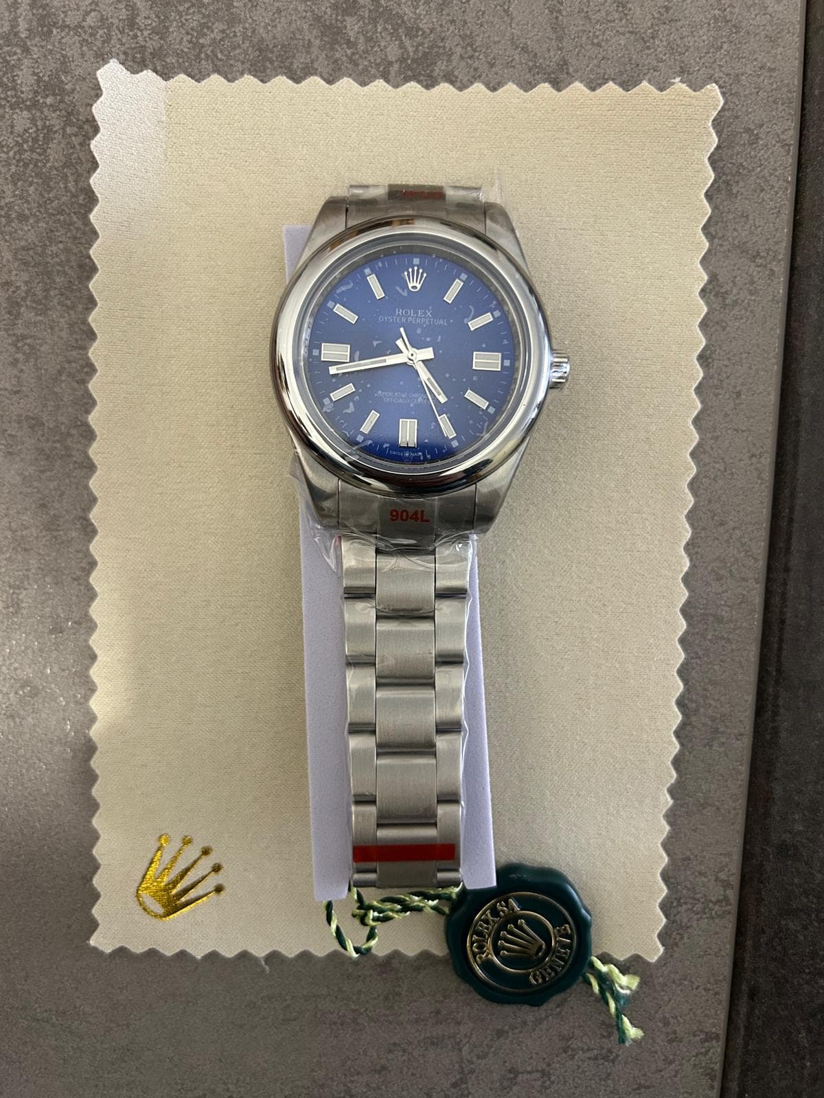 RLX Oyster Perpetual Esfera Azul (Calidad AAA)