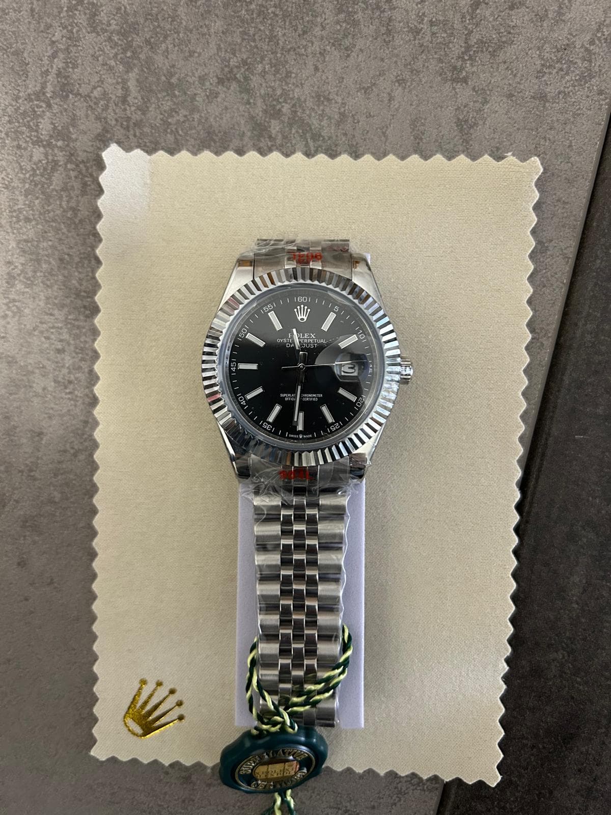 RLX Datejust Esfera Negra (Calidad AAA)